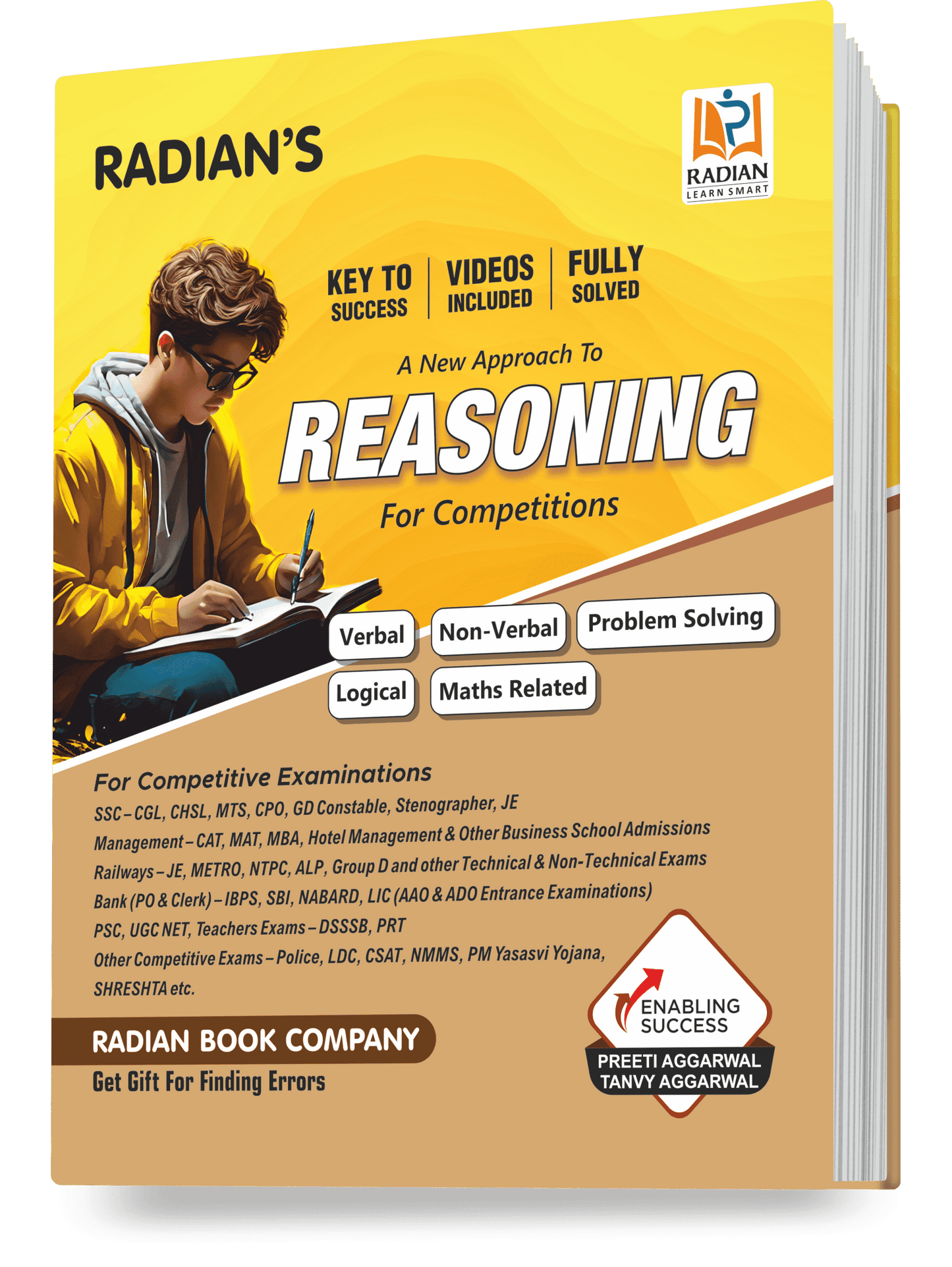 A New Approach to Reasoning for All Competitive Exams Book in English | Verbal, Non-Verbal, Logical, Problem Solving and Maths Related Reasoning