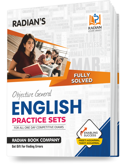 Objective General English Practice Set Book for All One Day Competitive Exams | SSC, Bank PO, Railway, Defence, Police & All Other Examinations