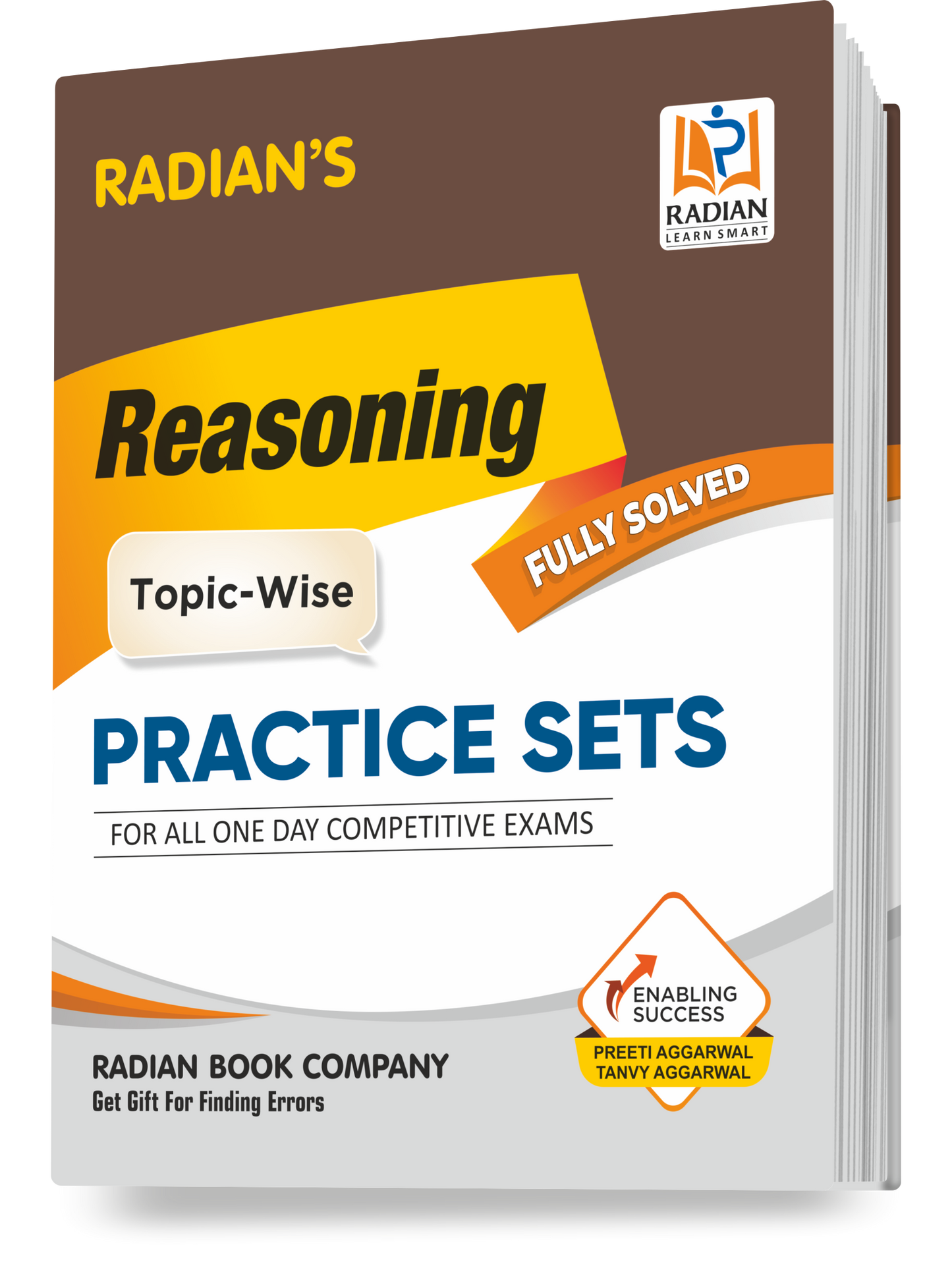 Reasoning Topic-Wise Practice Set Book For All One Day Competitive Exams (English Medium)