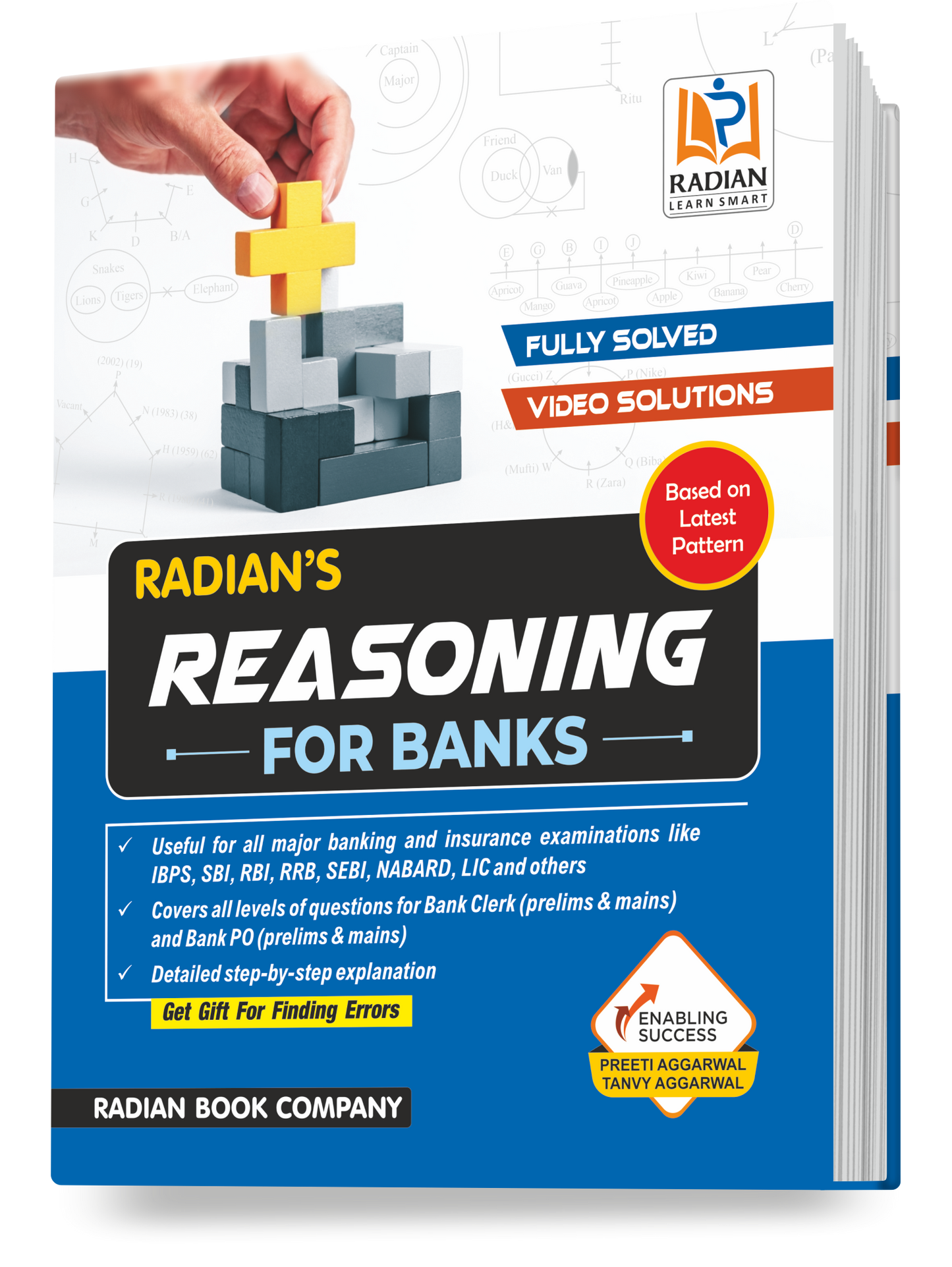 Reasoning Book for Banking and Insurance Exam 2023 in English, Chapter wise MCQ Fully Solved Questions