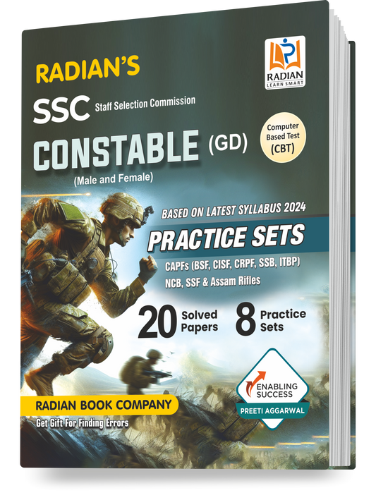 SSC Constable GD Practice Set and Previous Year Solved Papers Book for 2025 Exam in English (Latest Edition)