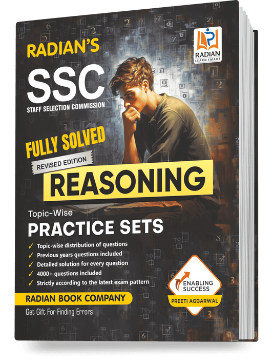 SSC Reasoning Topic-Wise Practice Set Book for Exams 2025 in English (Revised Edition)
