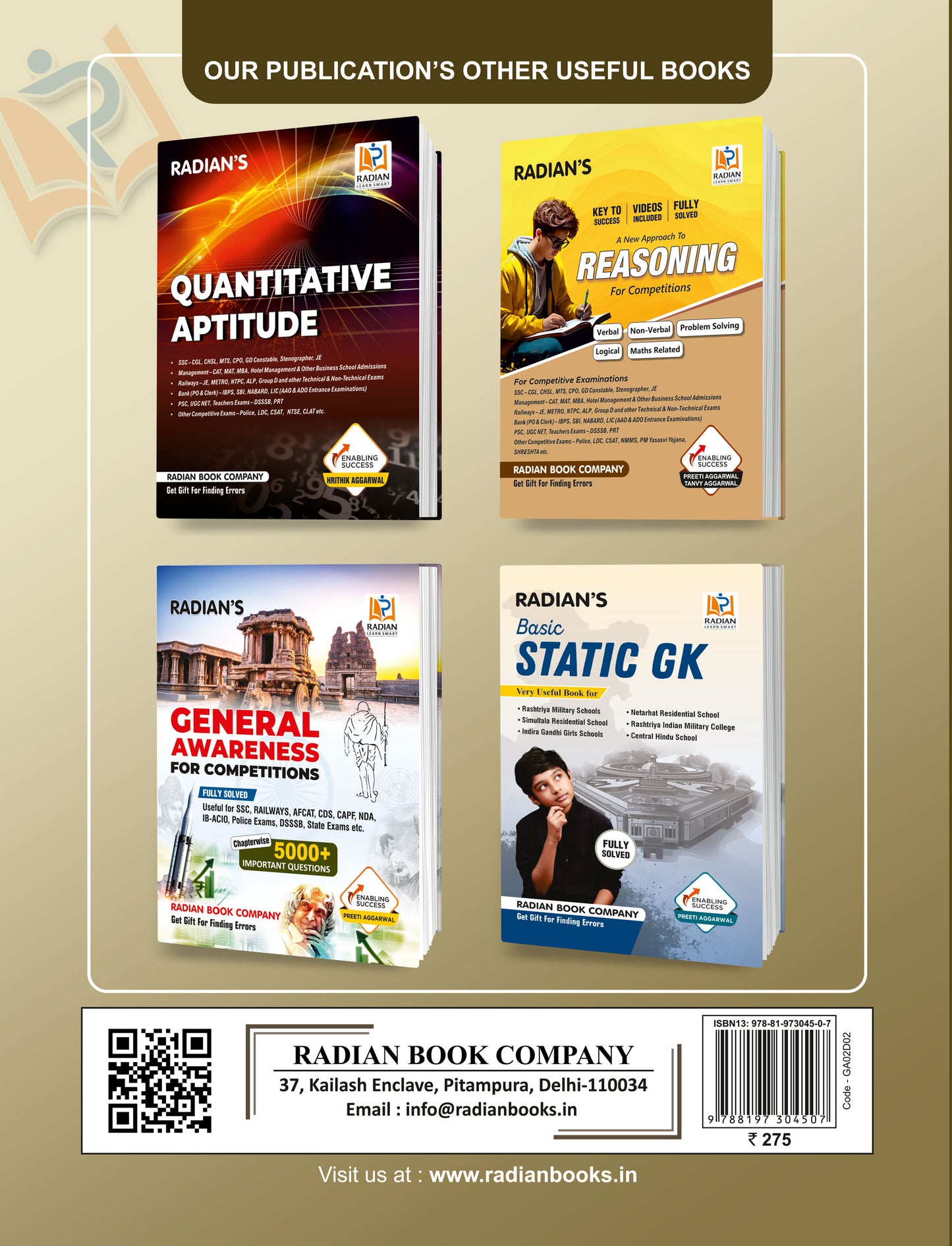 Static General Knowledge(GK) Book in English: Useful for SSC, Railways, AFCAT, CDS, CAPF, NDA, IB-ACIO, Police Exams, DSSSB, Bank Exams, State Exams