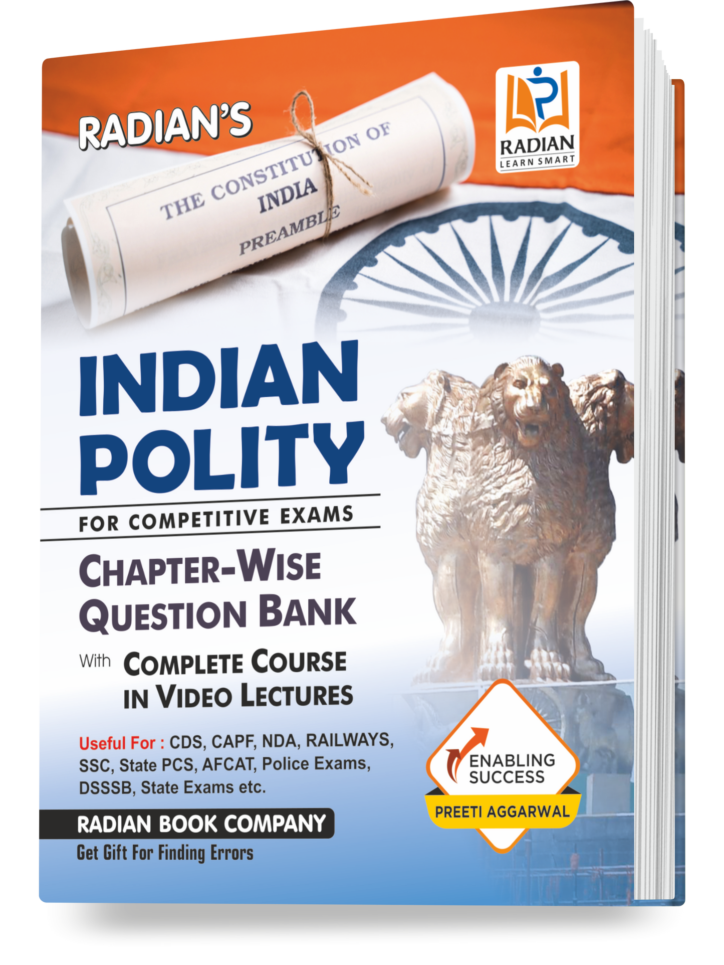 Indian Polity for all One Day Competitive Exams Book 2023 English