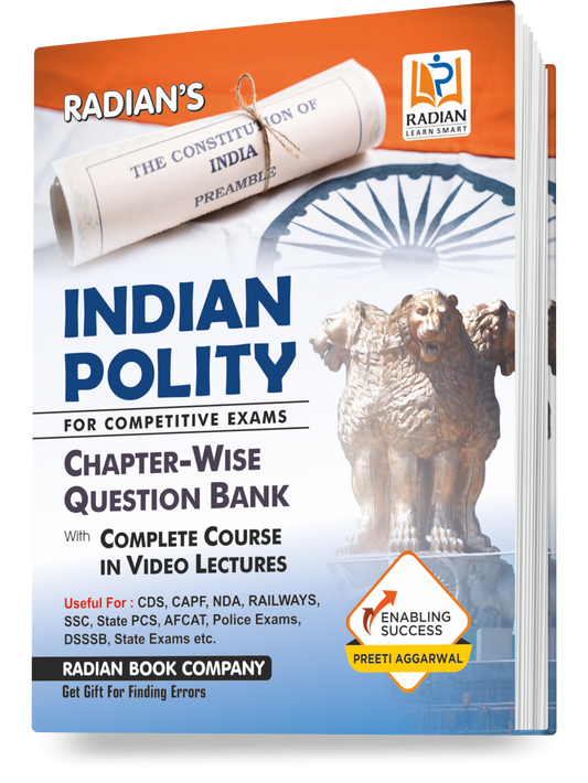 Indian Polity for all One Day Competitive Exams Book 2023 English